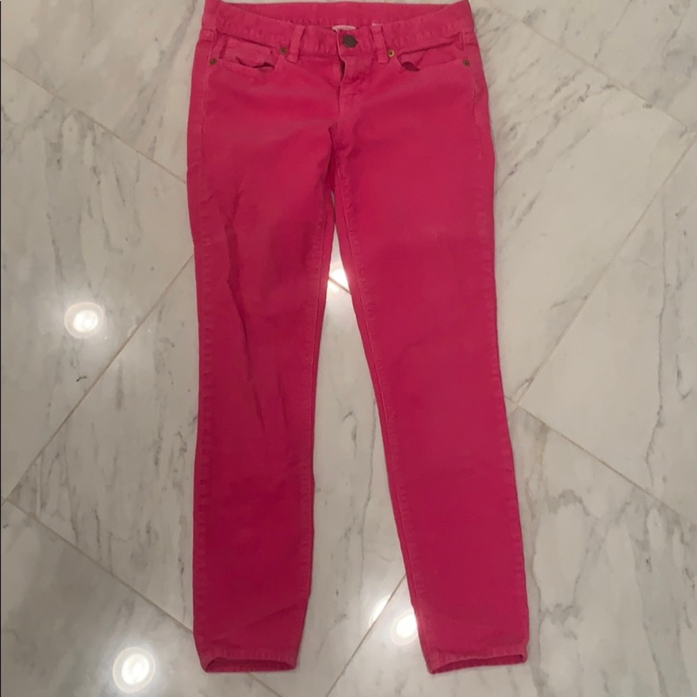 Pink J Crew Cords